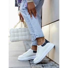 FE1 Klasszikus női sportcipő fekete-fehér Meleris 1