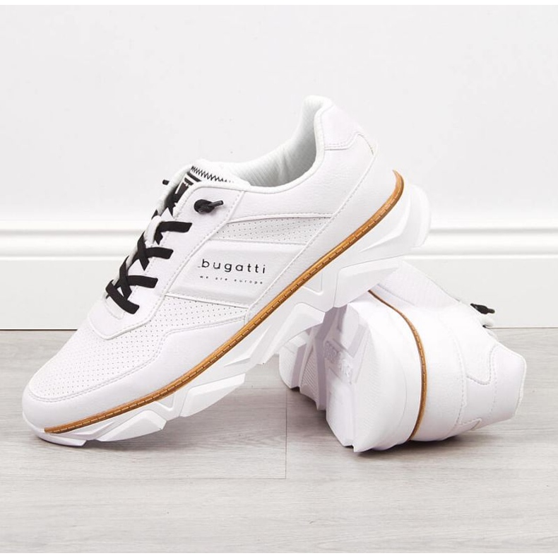 Alkalmi sportcipő Bugatti M JJ153186 fehér 2