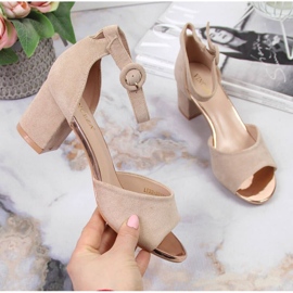 Szandál a Vinceza W JAN96D bézs oszlopon 1