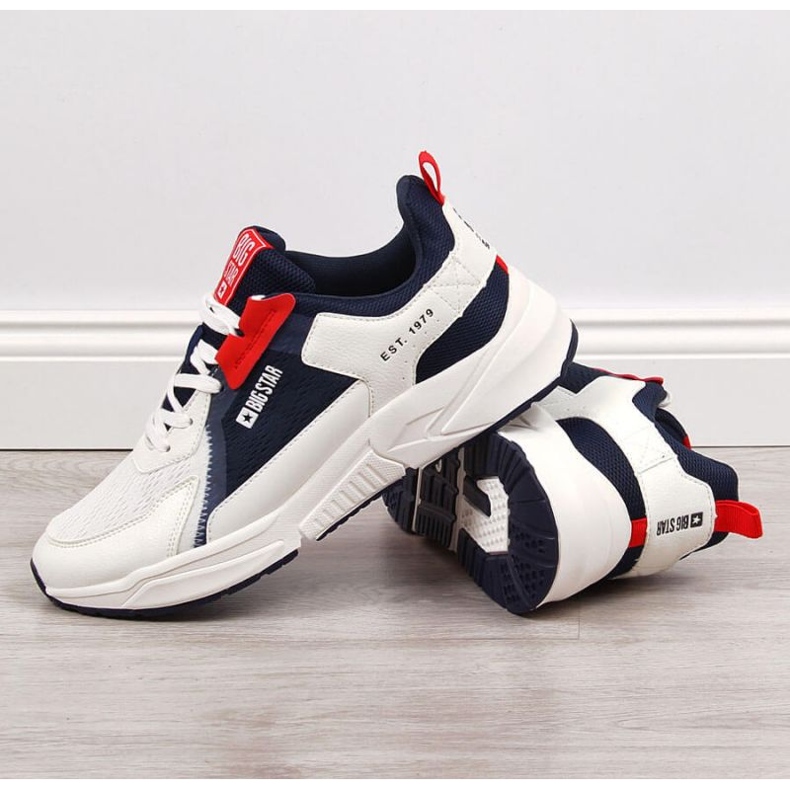 Big Star M JJ174399 fehér sportcipő 2