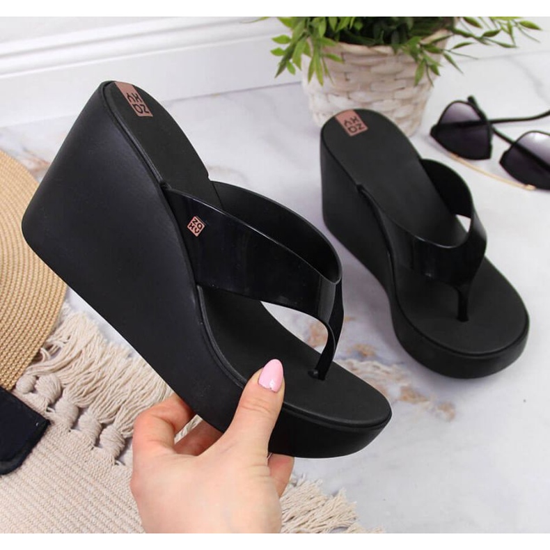 Zaxy W INT1710A fekete gumipapucs 1 Zaxy W INT1710A fekete gumipapucs 1