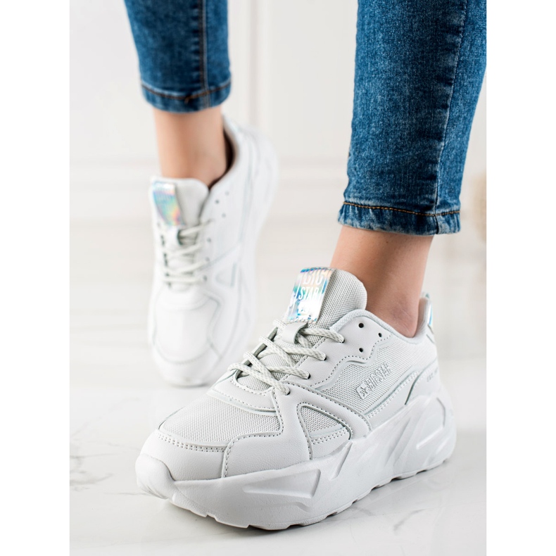 Női tornacipő Big Star JJ274601 fehér 2