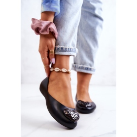 Női illatos gumibalerinák ZAXY JJ285046 Fekete 1