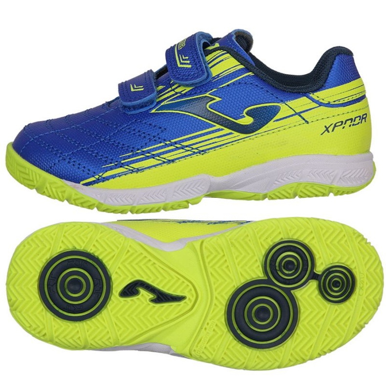 Joma XPander 2204 In Jr XPJS2204INV futballcipő kék kék 1 Joma XPander 2204 In Jr XPJS2204INV futballcipő kék kék 1