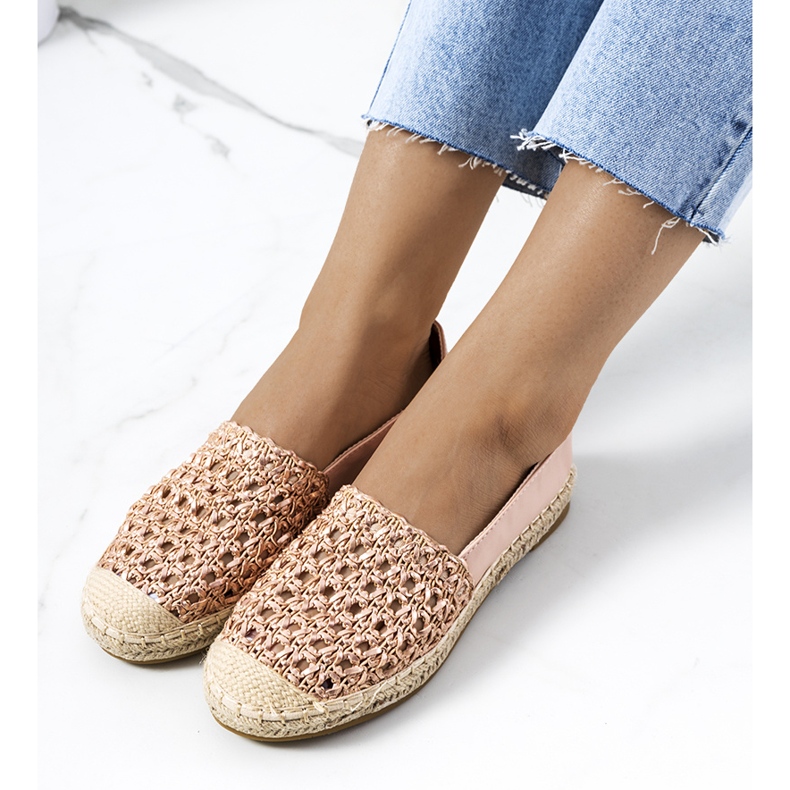 Kiomi rózsaszín espadrillák 1