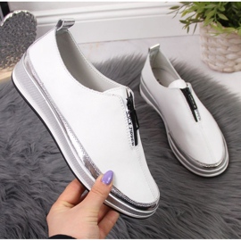 Bőr cipő T.Sokolski W SCA153A fehér 1