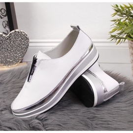 Bőr cipő T.Sokolski W SCA153A fehér 2