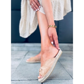 Teit Camel espadrillák barna 1