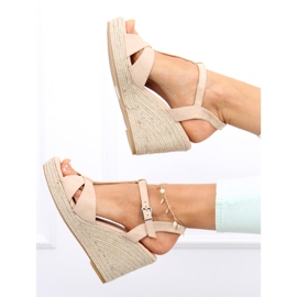 Espadrilles szandál a éken Basam Beige bézs 1 Espadrilles szandál a éken Basam Beige bézs 1