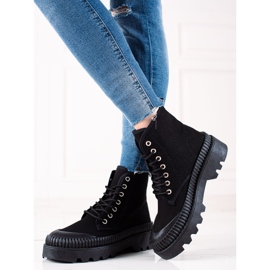 Melisa Divatos cipők a platformon fekete 1