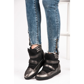 Show It Magasfényű tornacipő szürke 1