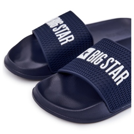 Férfi Big Star JJ174507 sötétkék papucs 1