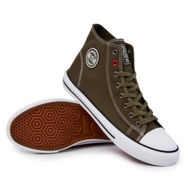 Férfi magas tornacipő Big Star JJ174387 Khaki 1