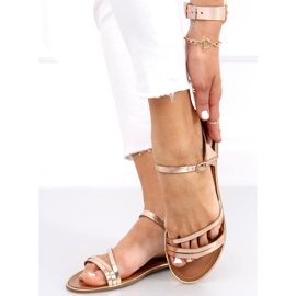 Dana Champagne női szandál rózsaszín 1