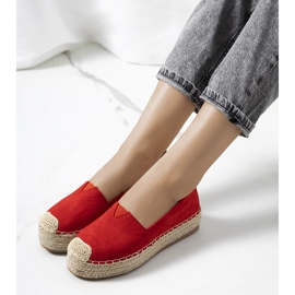Rhianne női piros espadrillák 1