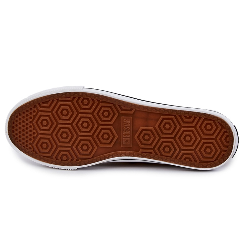 Férfi magasszárú tornacipő Big Star JJ174386 bézs 1