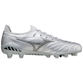 Mizuno Morelia Neo Iii ß Elite Md M P1GA219103 futballcipő szürke ezüst 1