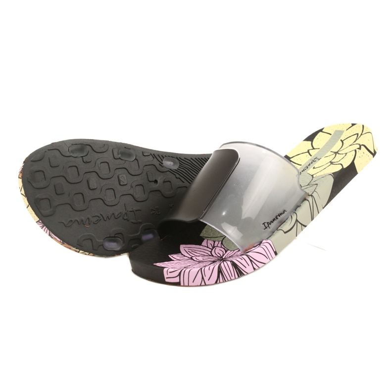 Ipanema Botanica Slide 26761 24584 Fekete / átlátszó színtelen sokszínű 4