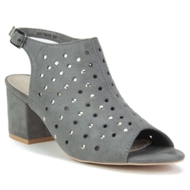 Filippo DS770 / 19 Gr Szürke szandál 1 Filippo DS770 / 19 Gr Szürke szandál 1