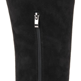 Filippo DKZ1029 / 19 Bk Fekete csizma ezüst szürke 1