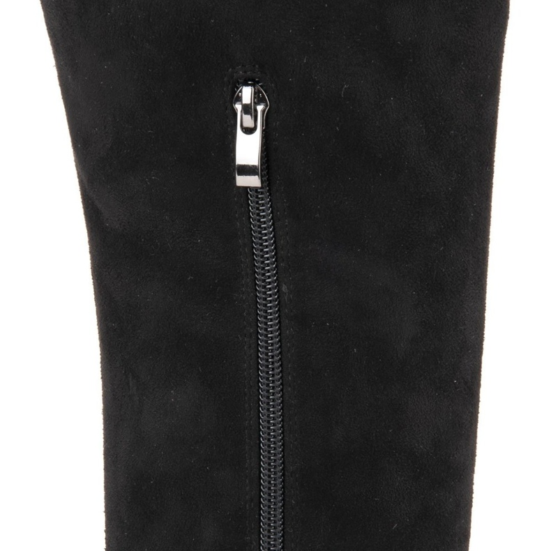 Filippo DKZ1029 / 19 Bk Fekete csizma ezüst szürke 1