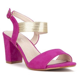 Magas sarkú szandál Filippo DS817 / 20 Fh rózsaszín 2 Magas sarkú szandál Filippo DS817 / 20 Fh rózsaszín 2