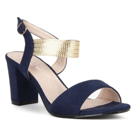 Filippo DS817 / 20 Nv Navy szandál sötétkék 2