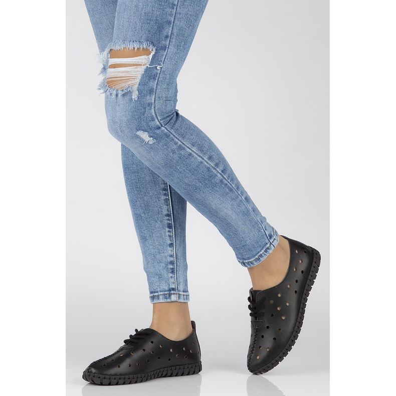 Filippo DP1225 / 20 Bk Fekete cipő 1 Filippo DP1225 / 20 Bk Fekete cipő 1