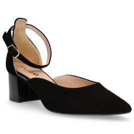 Filippo F272 fekete velúr szivattyúk 1