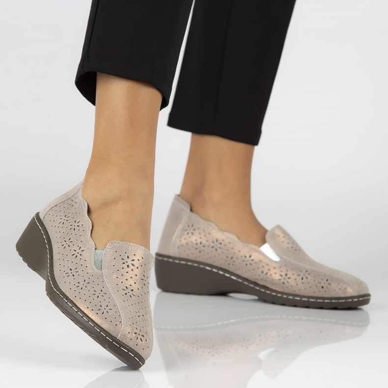 Filippo DP754 / 20 Go Gold cipő rózsaszín aranysárga sárga 1