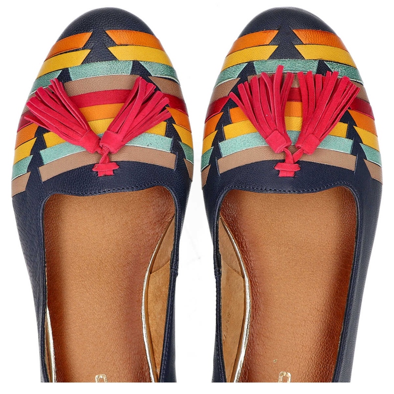 Filippo 04016-17 / 00-5 Sötétkék cipő sokszínű 1