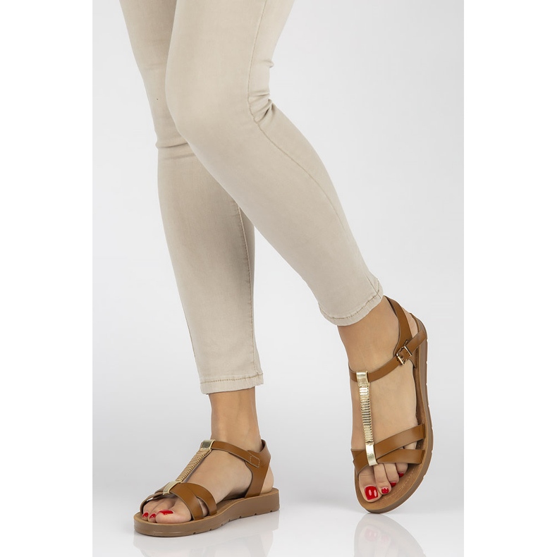 Filippo DS802 / 20 Br Barna szandál 2