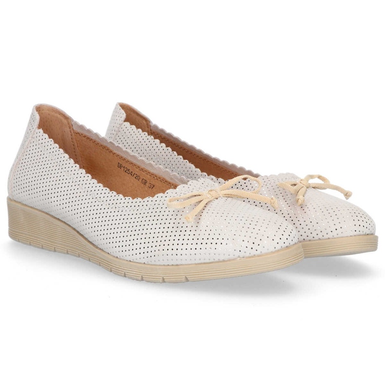 Bőr cipő Filippo DP1254 / 20 Gr szürke 1