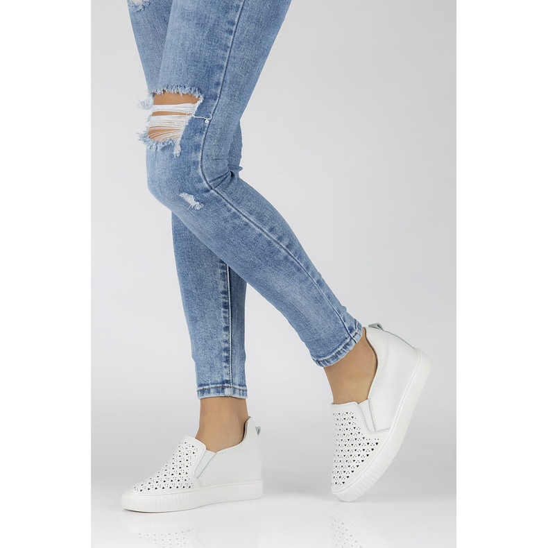 Filippo DP1398 / 20 Wh Fehér alacsony cipő 1