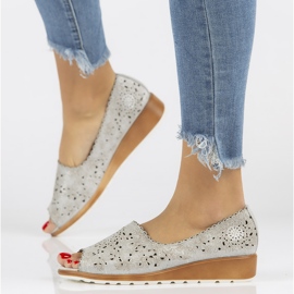 Filippo DP1399 / 20 Si Silver cipő ezüst szürke 1