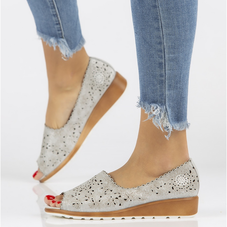 Filippo DP1399 / 20 Si Silver cipő ezüst szürke 1