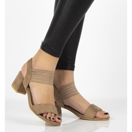 Filippo DS1289 / 20 Beżowe szandál bézs 1