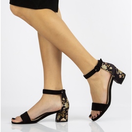 Filippo DS1283 / 20 Bk fekete szandál 1