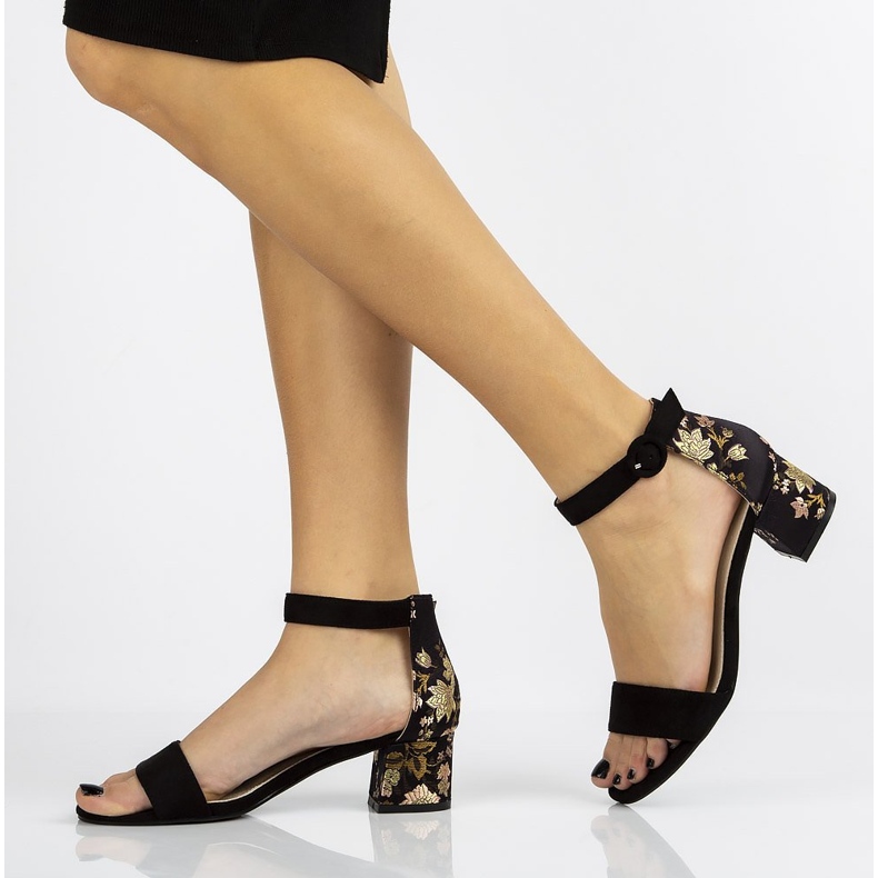 Filippo DS1283 / 20 Bk fekete szandál 1