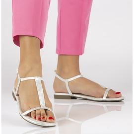 Filippo DS1297 / 20 Si Silver szandál ezüst szürke 1