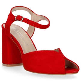 Filippo DS1282 / 20 Rd Red szandál piros 2