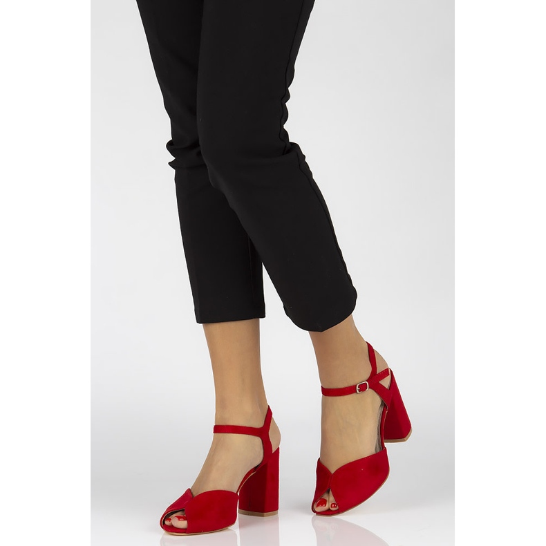 Filippo DS1282 / 20 Rd Red szandál piros 1