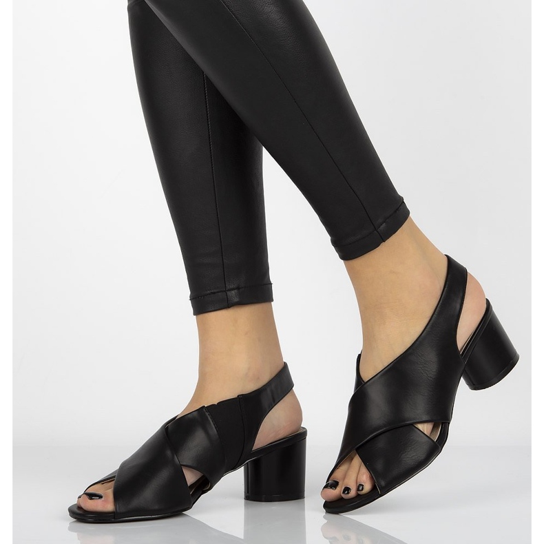 Filippo DS1290 / 20 Bk fekete szandál 2