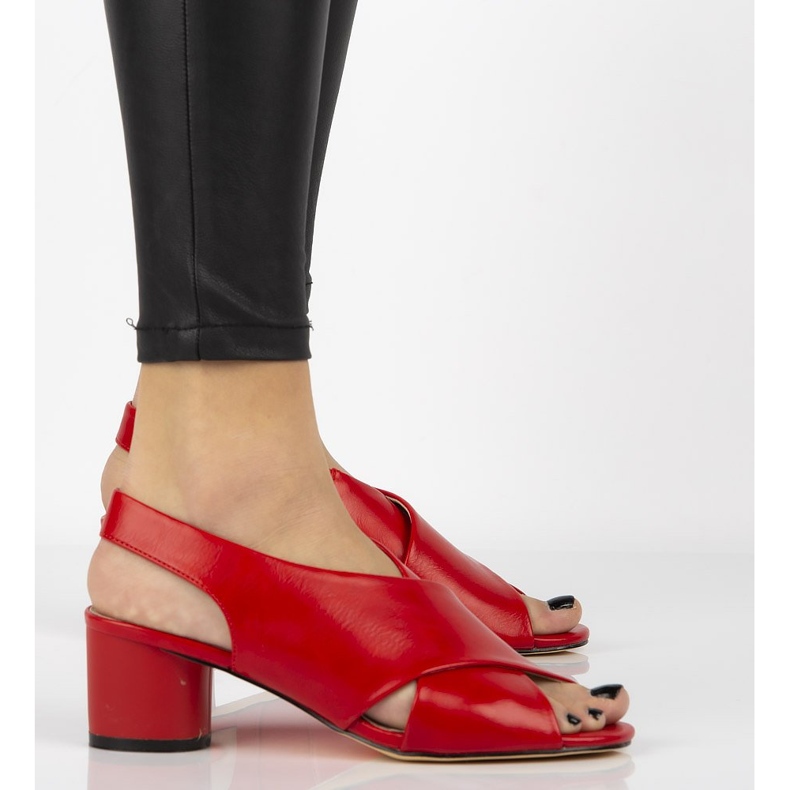 Filippo DS1290 / 20 Rd piros szandál 2