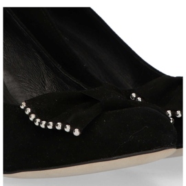 Filippo 1430 Pumps fekete velúr 1