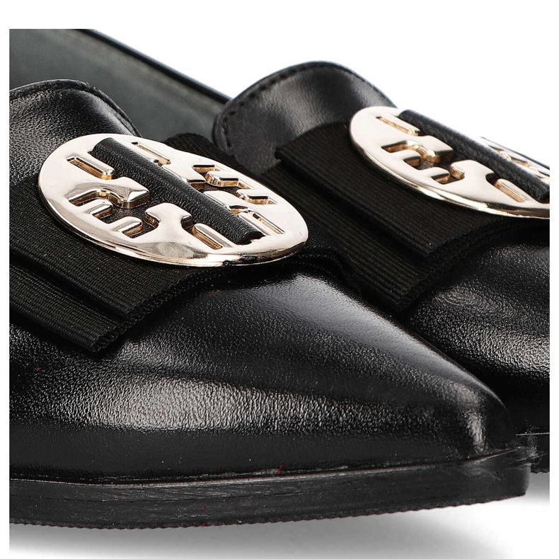 Filippo 1344 Oro cipő fekete szemcsés 2