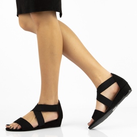 Filippo DS1363 / 20 Bk fekete szandál 1