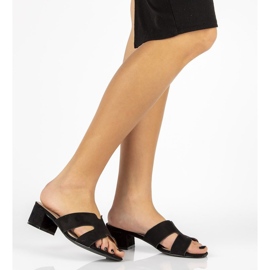 Filippo DK1358 / 20 Bk fekete papucs 1