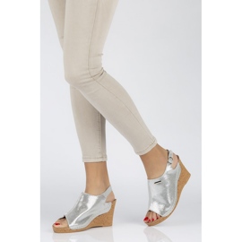 Filippo DS784 / 20 Si Silver szandál ezüst szürke 1