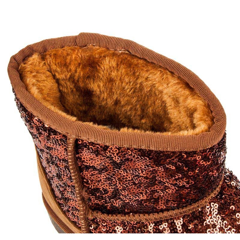 Torna Fényes muklukok barna 1